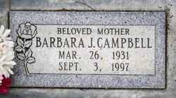 Barbara J <I>Terry</I> Campbell 
