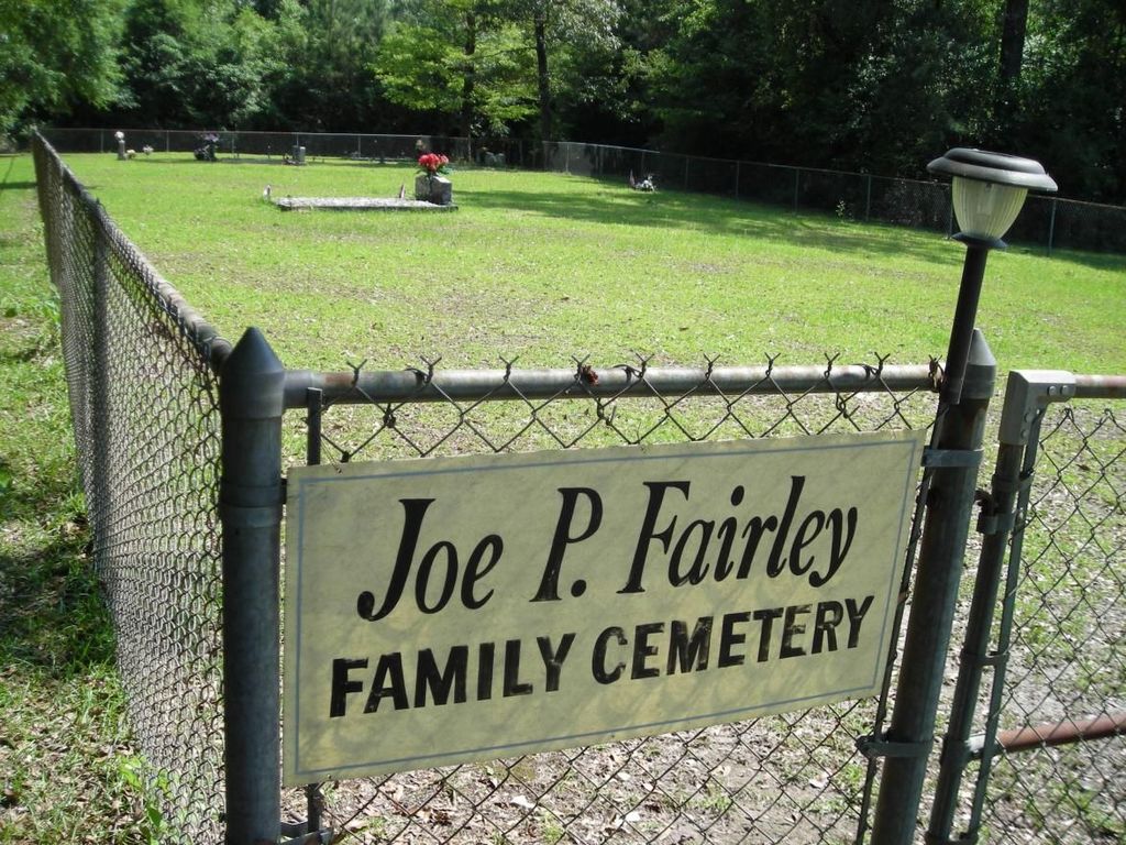 Joe P. Fairley Family Cemetery