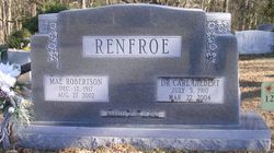 Mae <I>Robertson</I> Renfroe 