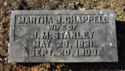 Martha J. <I>Chappell</I> Stanley 