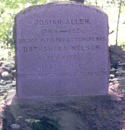 Bathsheba <I>Nelson</I> Allen 