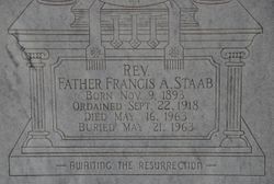 Rev Fr Francis Alexius Staab 