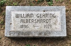 William Gehring Albershardt 