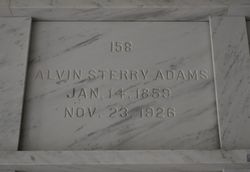Alvin Steery Adams 