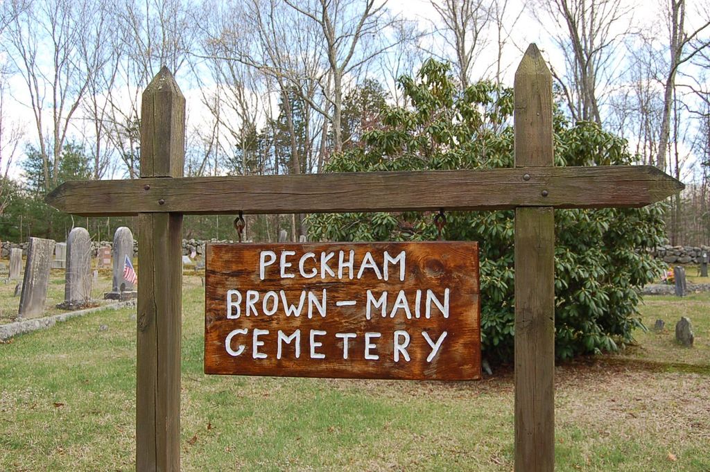 Brown-Peckham-Main Cemetery