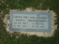 Agnes Elizabeth <I>Morrison</I> Bagwell 