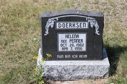 Helena Freda <I>Penner</I> Doerksen 
