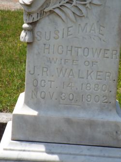 Susie Mae <I>Hightower</I> Walker 