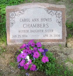 Carol Ann <I>Howes</I> Chambers 