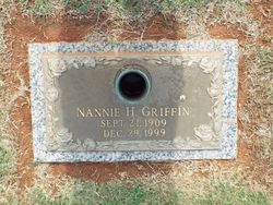 Nannie Virginia <I>Hall</I> Griffin 