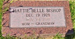 Hattie Belle <I>Burkett</I> Bishop 