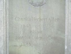 Harriet Coleman <I>Dean</I> Allen 