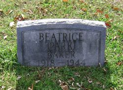 Beatrice Love <I>Park</I> Baker 
