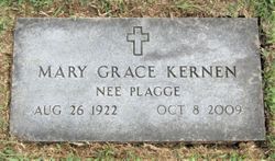 Mary Grace <I>Plagge</I> Kernen 