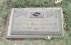 Mattie Bell <I>Jones</I> Crocker 
