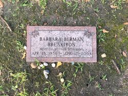 Barbara Deen <I>Berman</I> Breakiron 
