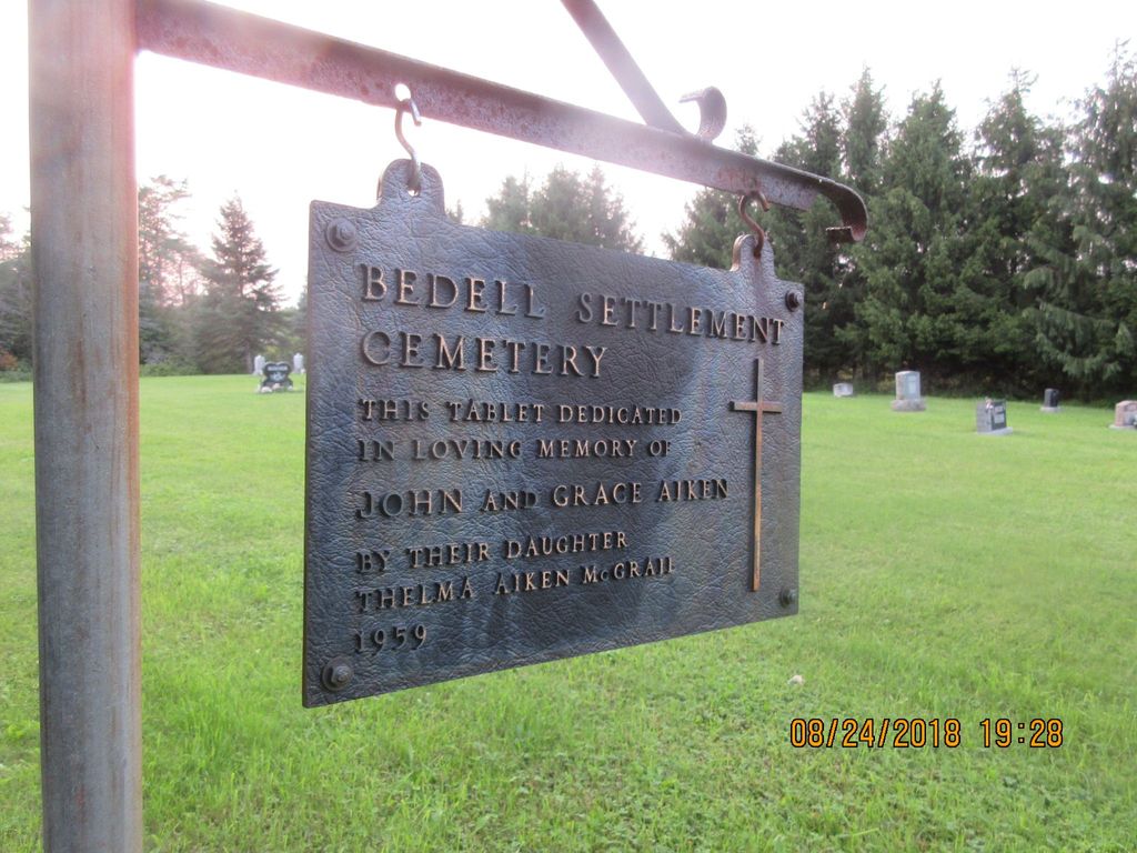 Bedell Settlement Cemetery