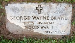 George Wayne Brand 