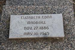 Elizabeth Edna <I>Jayne</I> Maddrill 