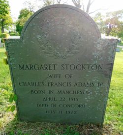 Margaret <I>Stockton</I> Adams 