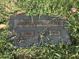 Carolyn S. <I>Mitterholzer</I> Carter 