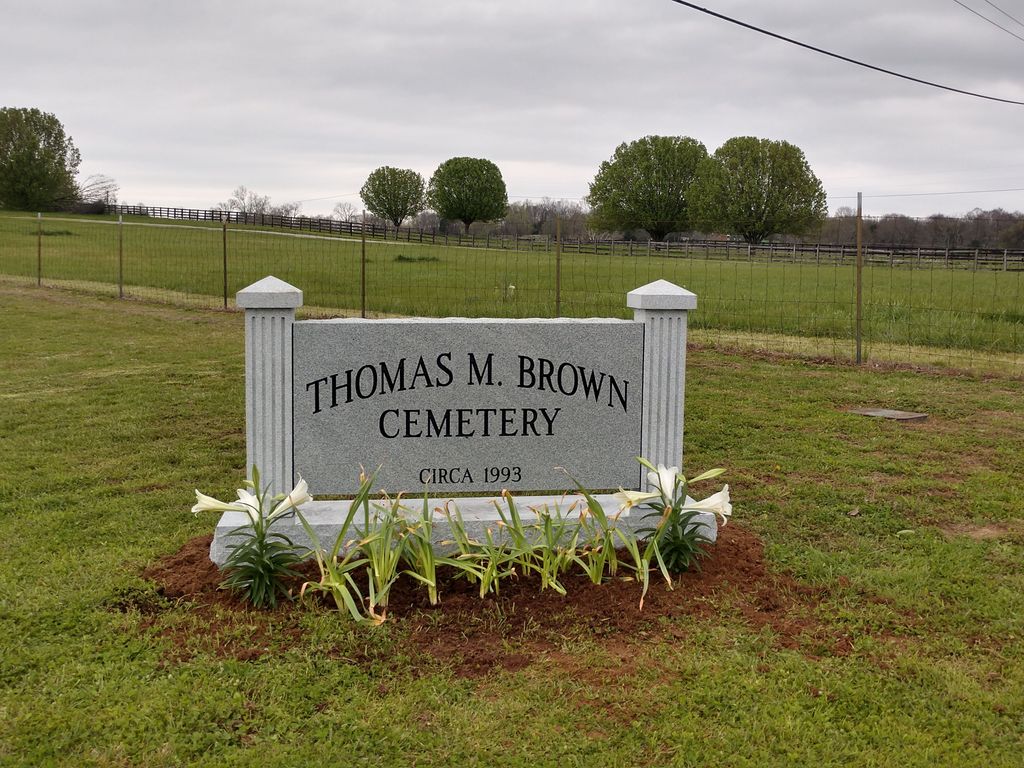 Thomas M. Brown Cemetery