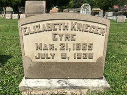 Elizabeth <I>Krieger</I> Eyre 