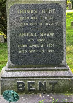 Abigail <I>Shaw</I> Bent 