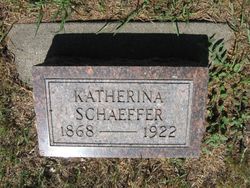 Katharina <I>Nuss</I> Schaeffer 