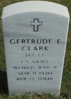 Gertrude E Clark 