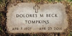 Dolores M. <I>Donavon</I> Beck Tompkins 