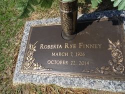 Roberta <I>Chandler</I> Rye Finney 