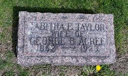 Tabitha Evelyn <I>Taylor</I> Acree 
