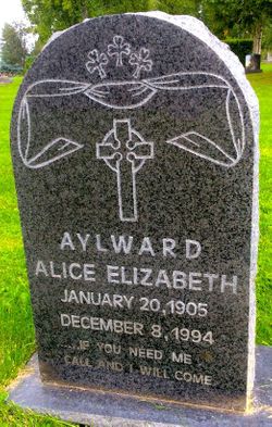 Alice Elizabeth <I>Garland</I> Aylward 