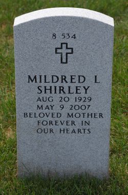 Mildred L <I>Gatlin</I> Shirley 