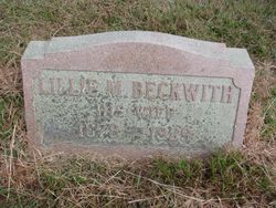 Lillian May “Lillie” <I>Beckwith</I> Beckwith 