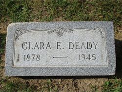 Clara E <I>Hendee</I> Deady 