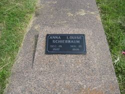 Anna Louise <I>Brandt</I> Schierbaum 