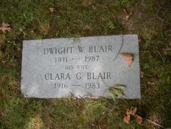 Clara R <I>Glynn</I> Blair 