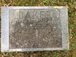 Pauline <I>Dasher</I> Baker 