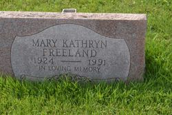 Mary Kathryn “Kathryn” <I>Loraw</I> Freeland 