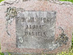 Phyllis Ethel <I>Fogg</I> Alafat Daniels 