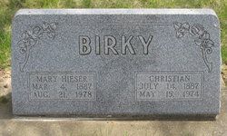 Mary Mae <I>Hieser</I> Birky 