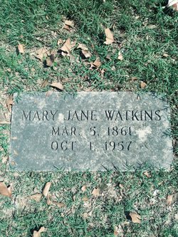 Mary Jane <I>Davidson</I> Watkins 