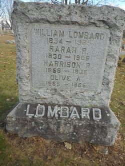 Sarah <I>Root</I> Lombard 