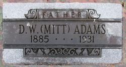 D. W. “Mitt” Adams 