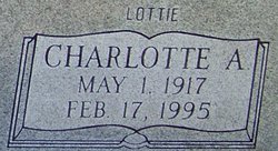 Charlotte Ann “Lottie” <I>Howard</I> Gilbert 
