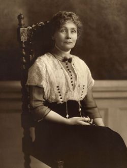 Emmeline <I>Goulden</I> Pankhurst 