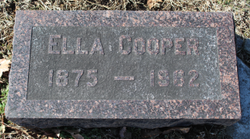 Eliza “Ella” <I>Daniel</I> Cooper 