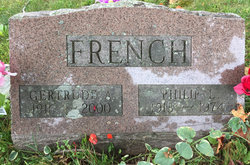 Gertrude A. <I>Pushard</I> French 